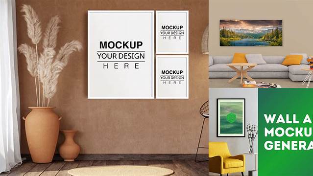 6964+ Wall Art Mockup Generator Free High-Quality PSD Files