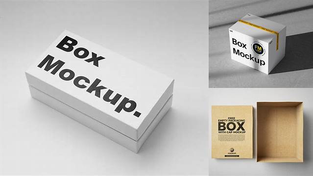 6965+ Hardbox Mockup Free PSD