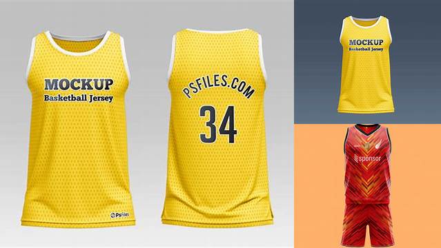 6968+ Free Basketball Jersey Mockup Psd Easy Editable