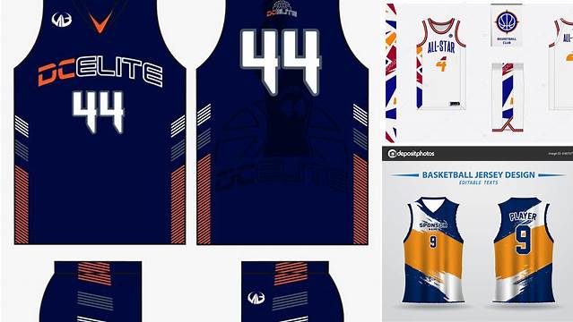 6978+ Template Desain Jersey Basket Creative PSD Resources