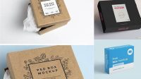 698+ Subscription Box Mockup PSD Free Download