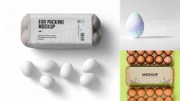 6982+ Egg Stand PSD Mockup Front View Exclusive Editable PSD File