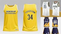 6995+ Mockup Jersey Basket Cdr Creative PSD Resources