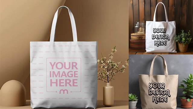 6995+ Tote Bag Mockup Generator Download PSD Now