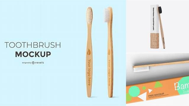 6997+ Toothbrush Mockup Free Digital Download