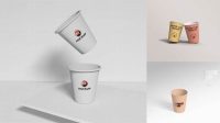 700+ 400ml White Paper Cup PSD Mockup Download Free Editable PSD Template