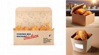 700+ Fried Chicken Box Mockup Include TIFF