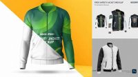 7007+ Varsity Jacket Mockup Free PSD Download