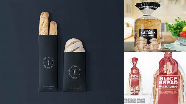 7015+ Free Bread Packaging Mockup Hight Resolution