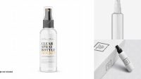 7028+ Plastic Spray Bottle With Clear Over?ap PSD Mockup Digital Photoshop Free Mockup