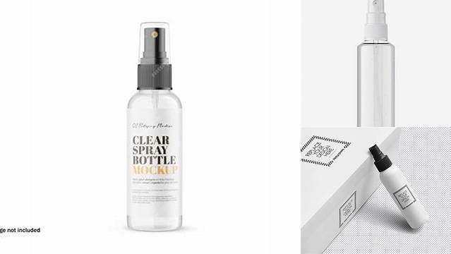 7028+ Plastic Spray Bottle With Clear Over?ap PSD Mockup Digital Photoshop Free Mockup