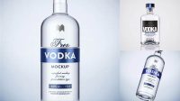 7029+ Vodka Mockup Free Download Free Editable PSD Template