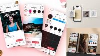 7038+ Instagram Mockup Free PSD File Download