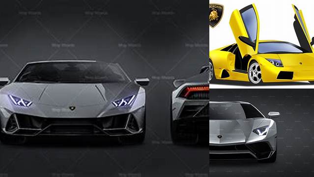 7041+ Lamborghini Mockup Free Easy-to-Use PSD Template