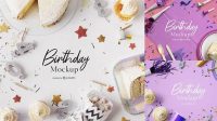 7043+ Happy Birthday Mockup PSD Free Download