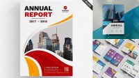 7045+ Annual Report Mockup Hight Resolution