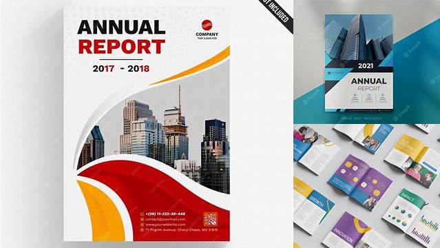 7045+ Annual Report Mockup Hight Resolution