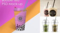 7050+ Free Bubble Tea Mockup Easy Editable