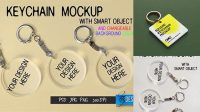 7067+ Acrylic Keychain Mockup Best for Showcase