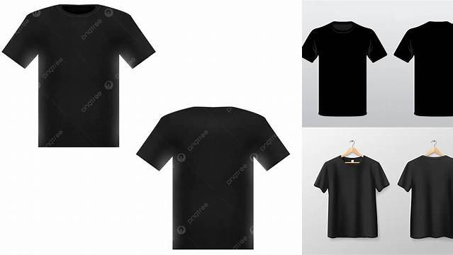 7073+ Kaos Hitam Mockup Exclusive PSD Design Freebie