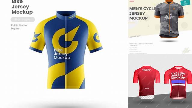 7078+ Cycling Jersey Mockup Psd Free Download PSD Free Download