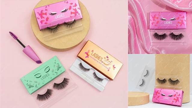 7095+ Eyelash Packaging Mockup Free PSD