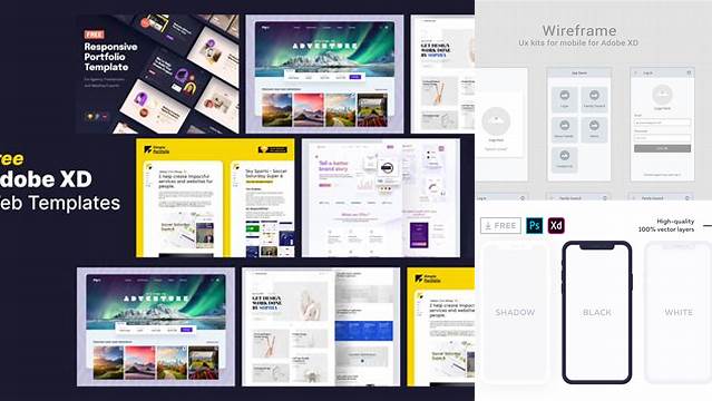 7100+ Adobe Xd Mockup Templates Editable Graphic Free PSD