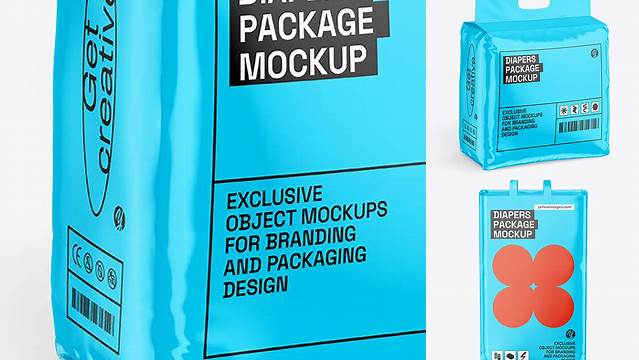 7104+ Diaper Pack Mockup Hight Resolution