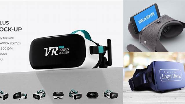 7104+ Vr Headset Mockup Free Graphic Mockup PSD