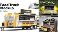 7114+ Food Truck Mockups Creative Photoshop Resources