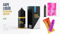 7119+ Vape Packaging Mockup Free For Free Download