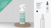 7130+ 150ml Plastic Sprayer Bottle PSD Mockup Professional Graphic PSD Download