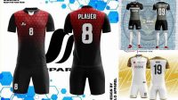 7135+ Mentahan Desain Jersey Futsal Free PSD