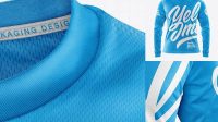 7136+ Men’s Jersey with Mini Eyelet Fabric PSD Mockup PSD for Creative Projects