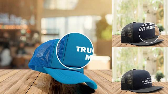 7137+ Trucker Hat Mockup PSD Download