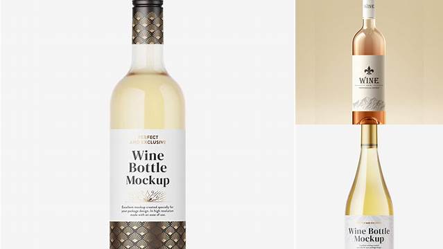 7139+ White Wine Mockup PSD Free Download