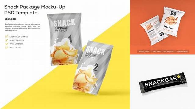 7146+ Matte Snack Box PSD Mockup Creative Layered Mockup Freebie