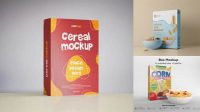 7157+ Cereal Mockup Free Versatile Photoshop File