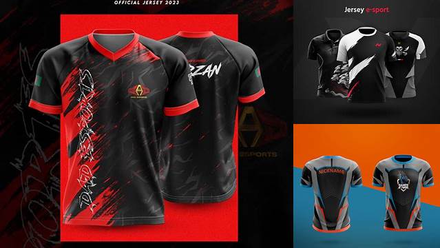 7159+ Free Esports Jersey Mockup Free Graphic Design Resource