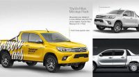 7159+ Mockup Hilux Include TIFF