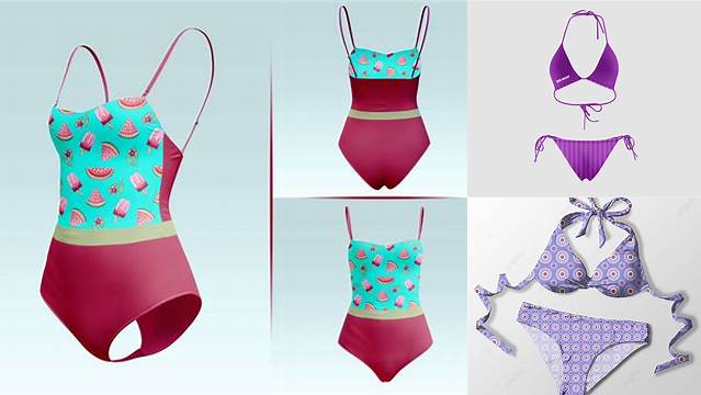 7179+ Swimsuit Mockup Free Psd Free PSD