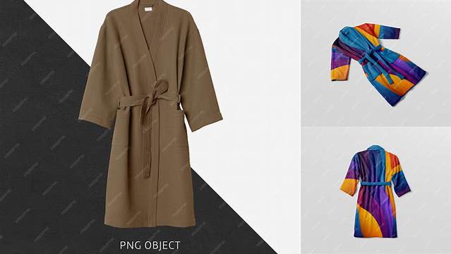 718+ Bathrobe Mockup Free PSD