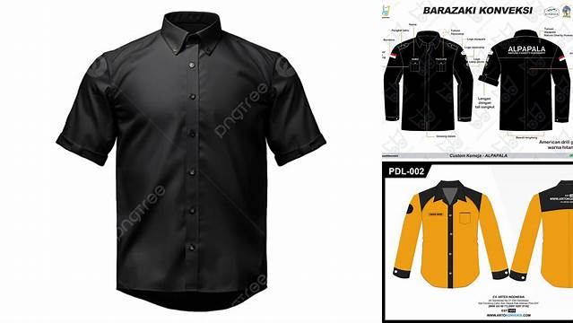 718+ Mockup Kemeja Hitam Free PSD