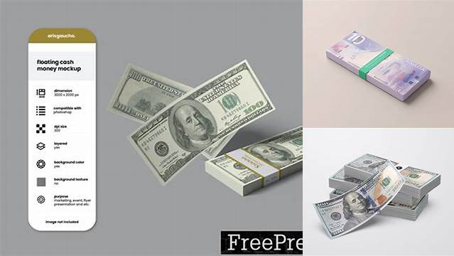 718+ Money Mockup Free Stylish Free PSD