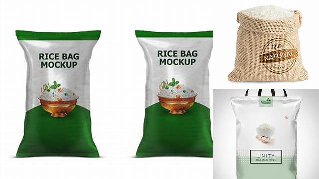 7182+ 25kg Rice Bag Mockup Include TIFF