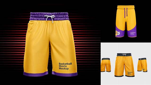 7188+ Basketball Shorts Mock Up Download Free PSD