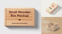 719+ Wooden Box Mockup Download Free