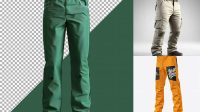 7203+ Work Pants Mockup Professional PSD Template