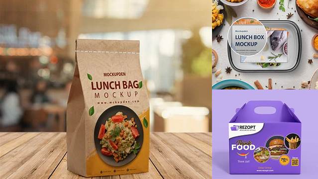 7205+ Lunch Box Mockup Free Professional Design PSD