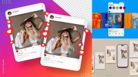 721+ Mockup Instagram Video Premium Freebie for Designers